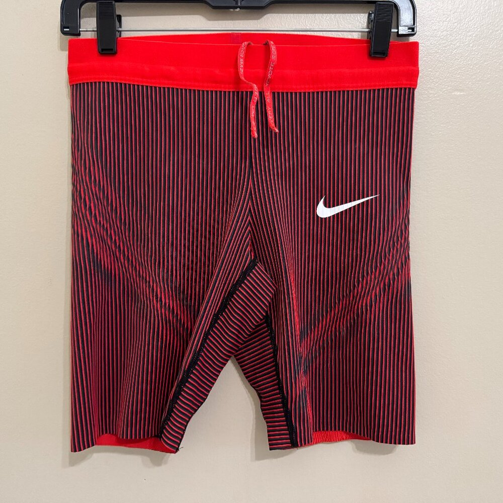 Nike Pro Elite Team ADV Men's XS Red Running Half Tights Made in USA DV4157-000